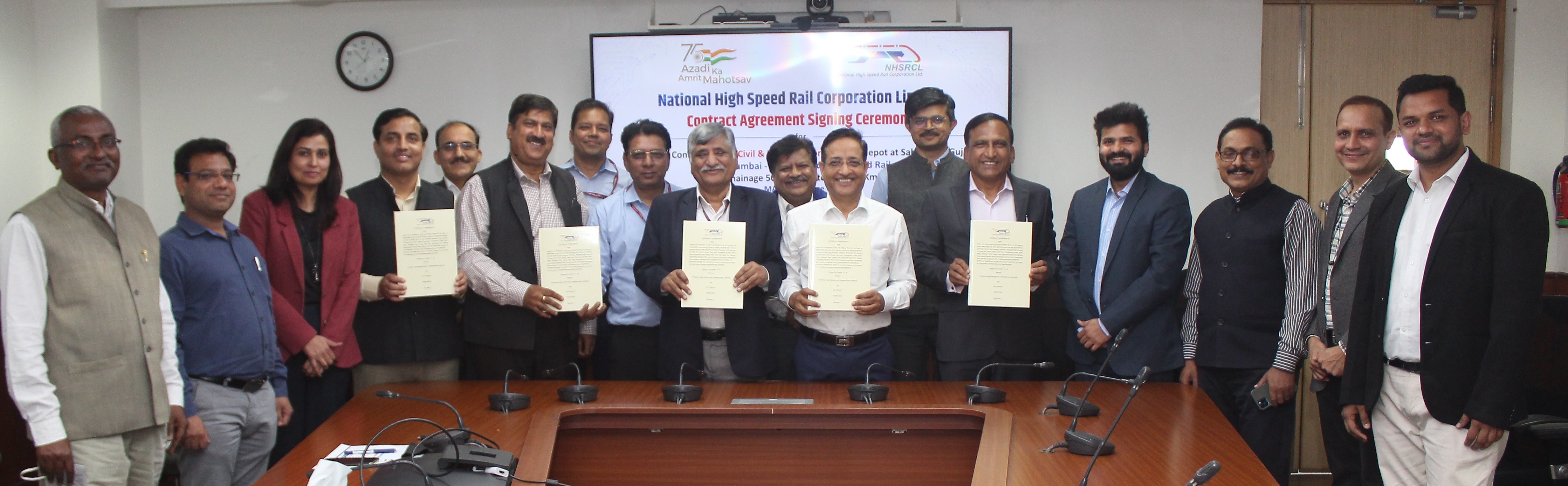 NHSRCL organized a free Health Check-up Camp for its employees at Corporate Office on 3rd March 2022