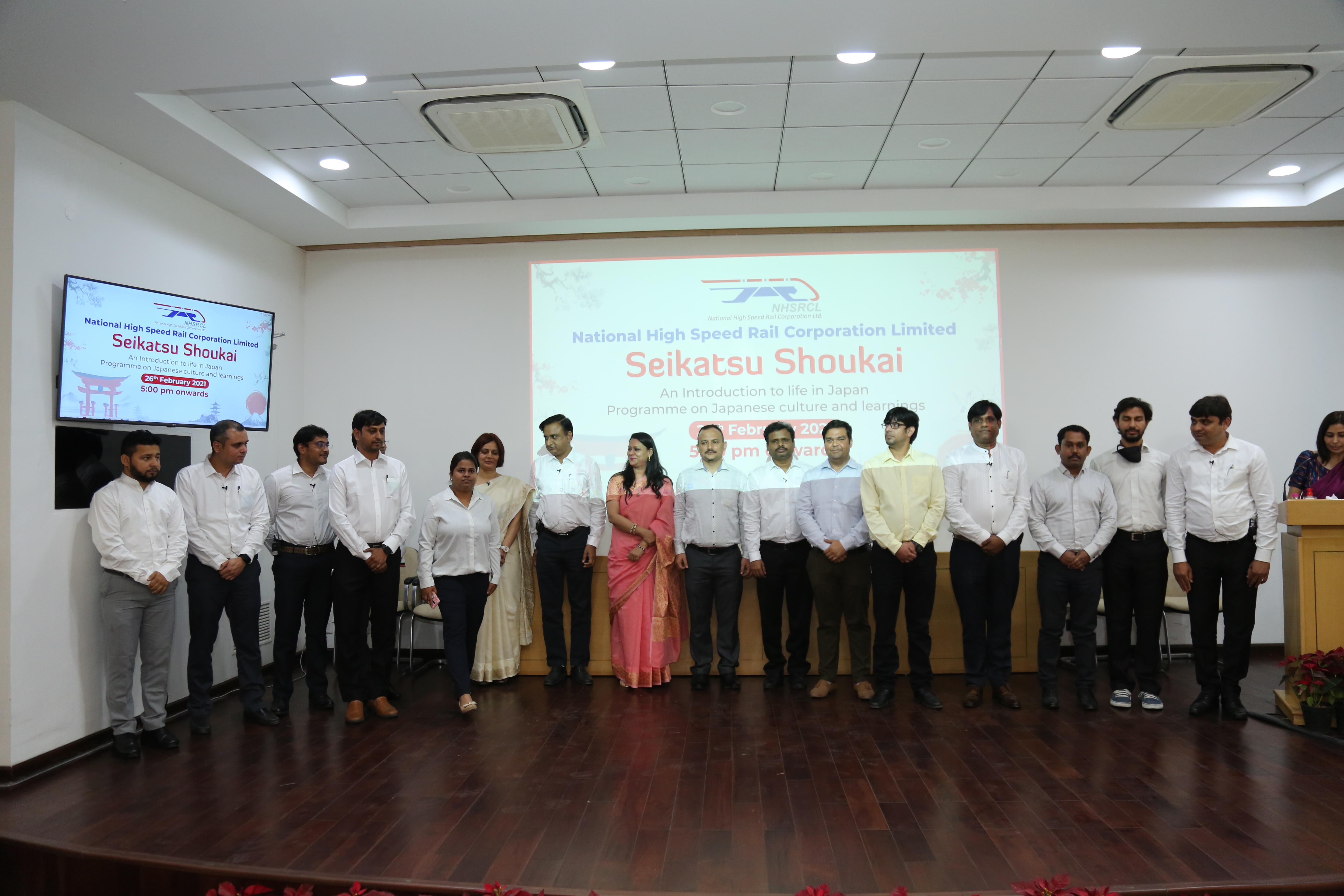 NHSRCL conducted a program titled 'Seikatsu Shoukai: An Introduction to Life in Japan' on 26th Feb 2021 for our Key O&M Leaders and all colleagues who are learning Japanese Language