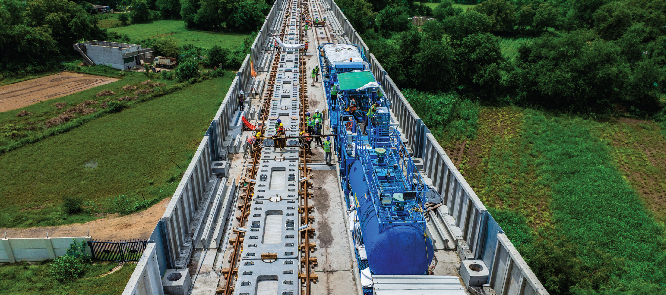 230 m long 'Make In India' Steel Bridge over Delhi-Mumbai National Expressway near Vadodara